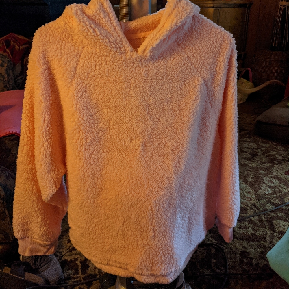 Girls 14/16 Justice sherpa hoodie